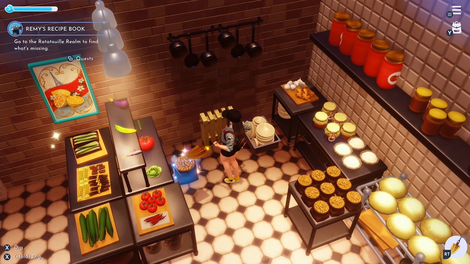 Where to find Remy's Recipe Book locations in Disney Dreamlight Valley